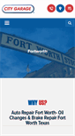 Mobile Screenshot of fortworth.citygaragedfw.com