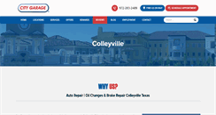 Desktop Screenshot of colleyville.citygaragedfw.com