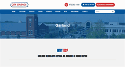 Desktop Screenshot of garland.citygaragedfw.com